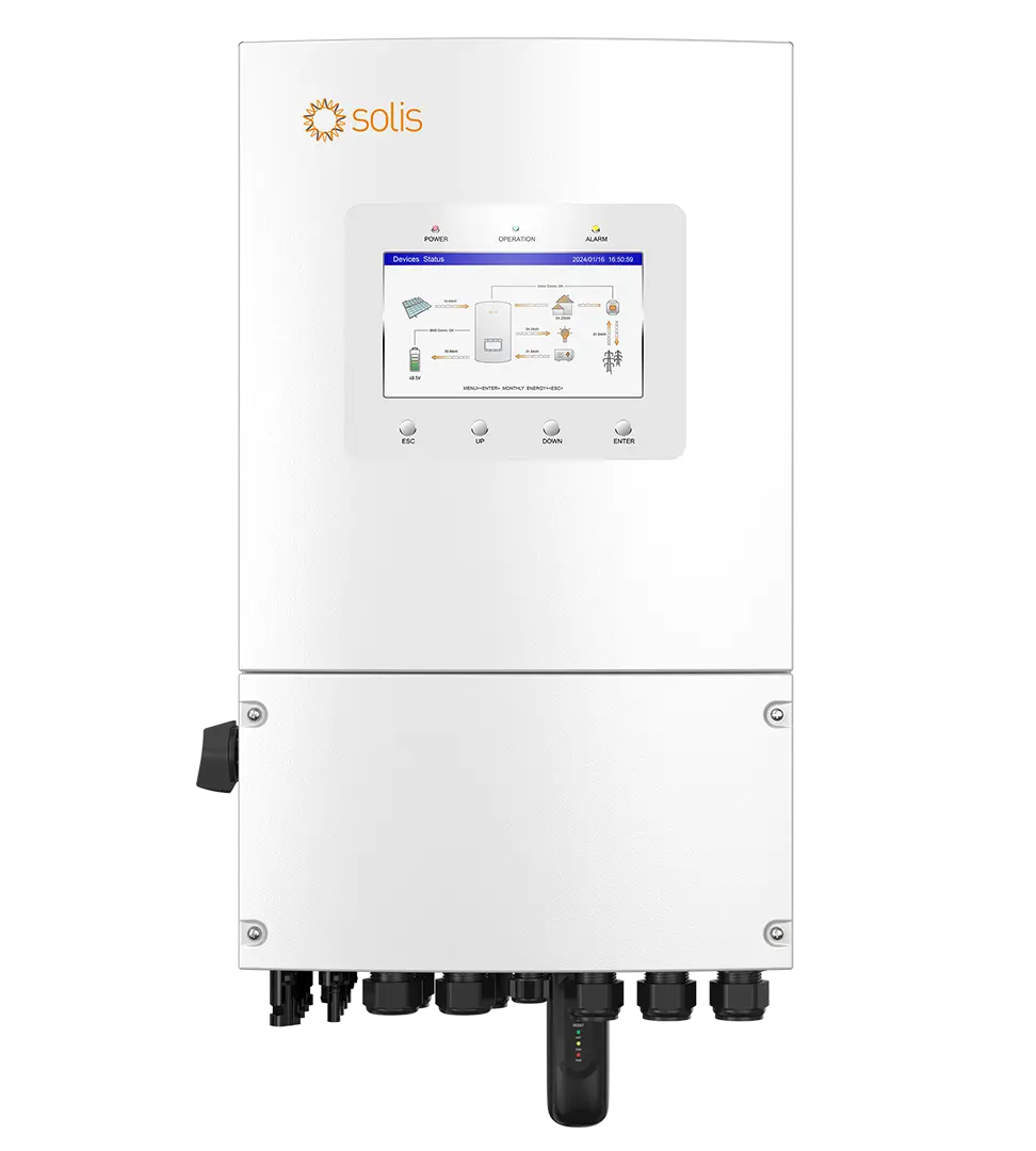 Solis 8KW Single Phase Hybrid LV Inverter Plus Model